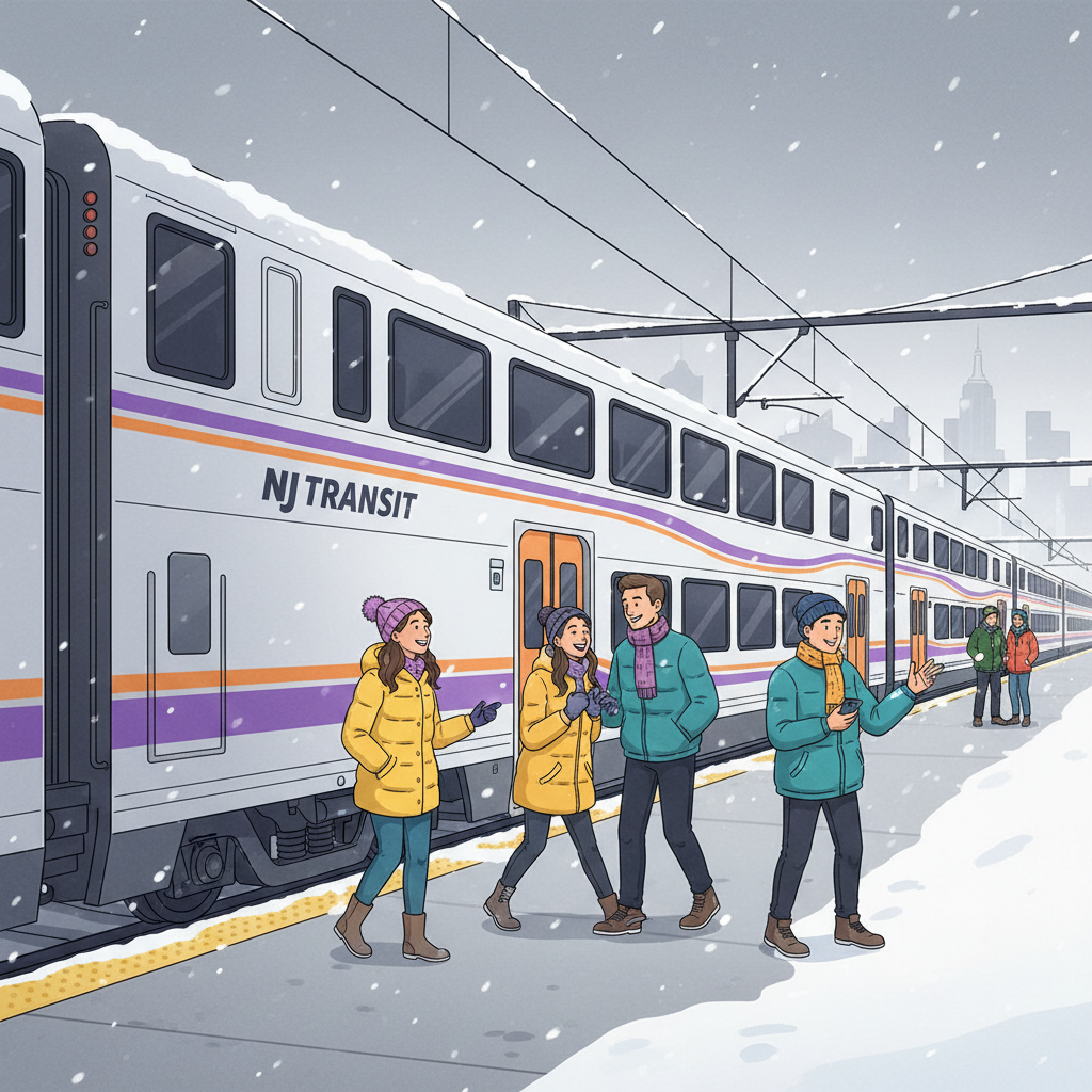 NJ TRANSIT Preps Winter Gear to Keep NYC Moving