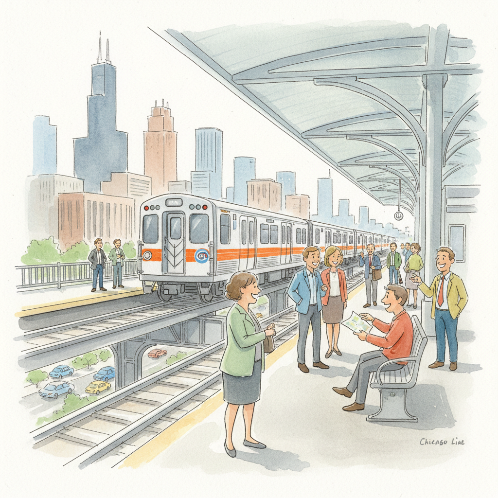 Chicago Orange Line Adapts Service During Track Work