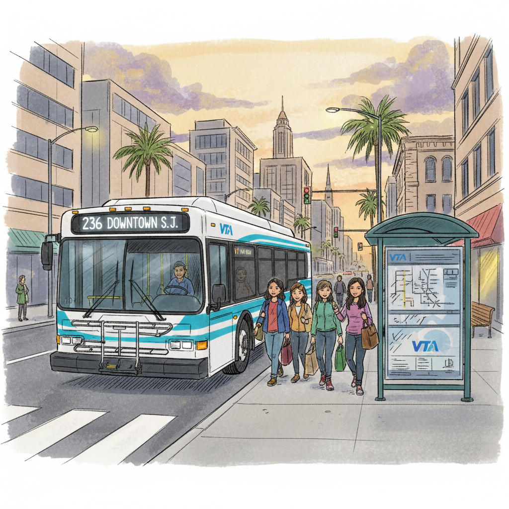 SF Bay Area VTA Adds Transit for July 4 Fireworks