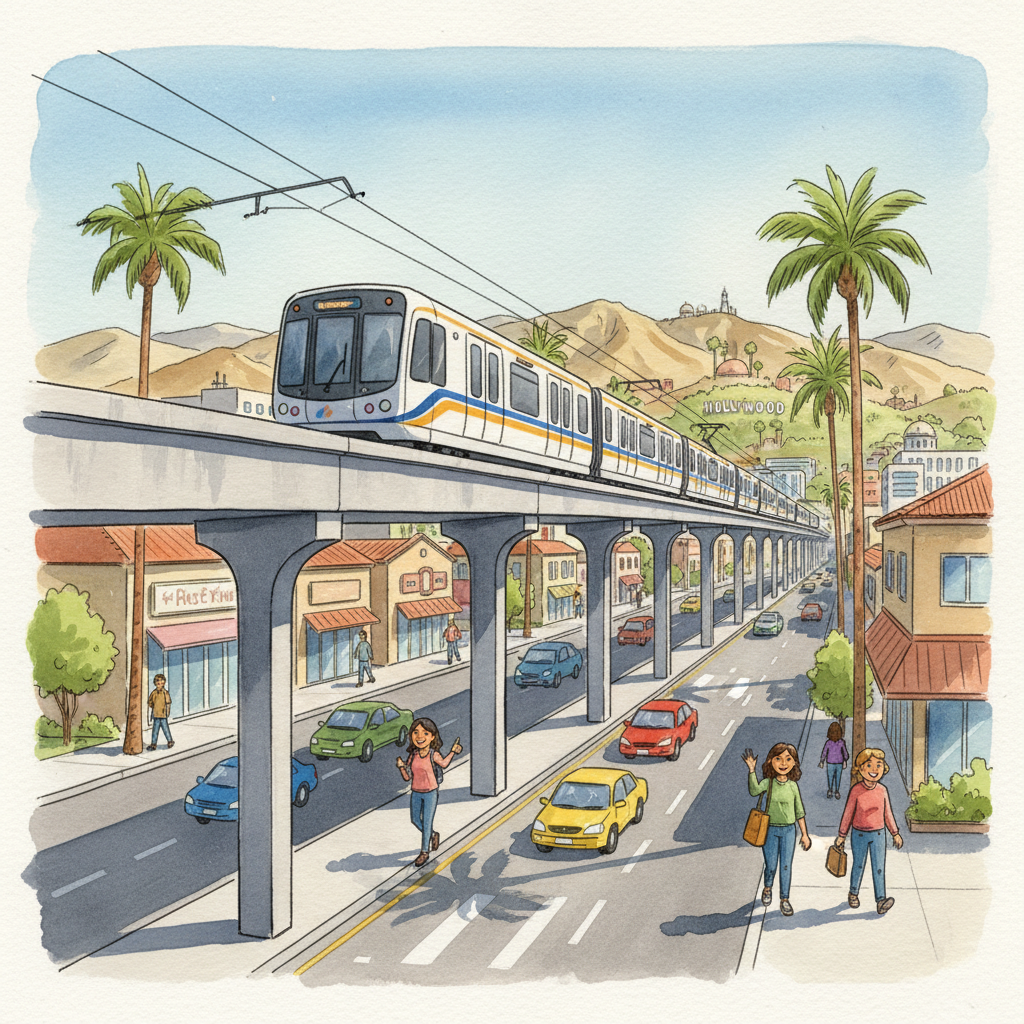 LA Metro Approves New Rail Link for Valley
