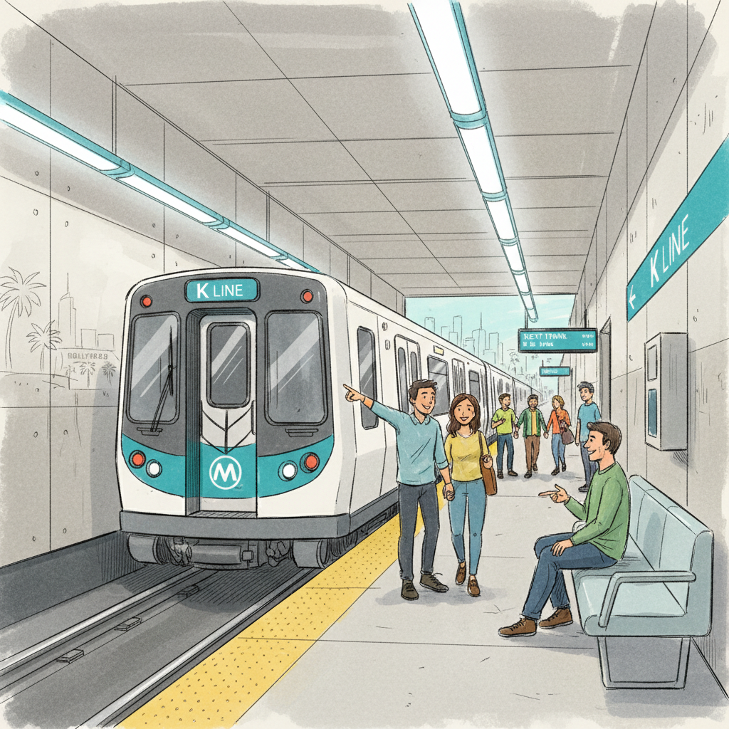 LA Metro K Line Gets Underground Cell Service This Fall