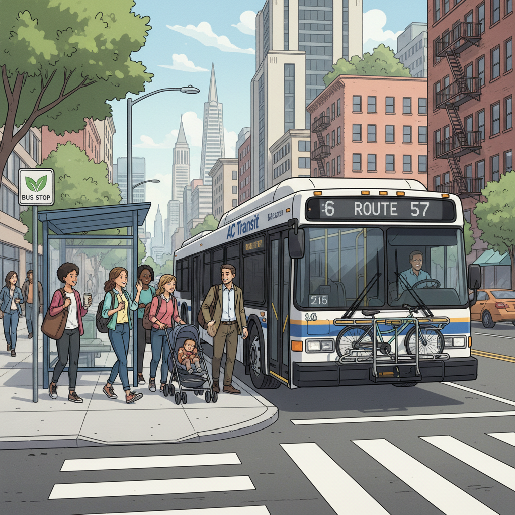 SF Bay Area Buses Adapt for Thanksgiving Travel