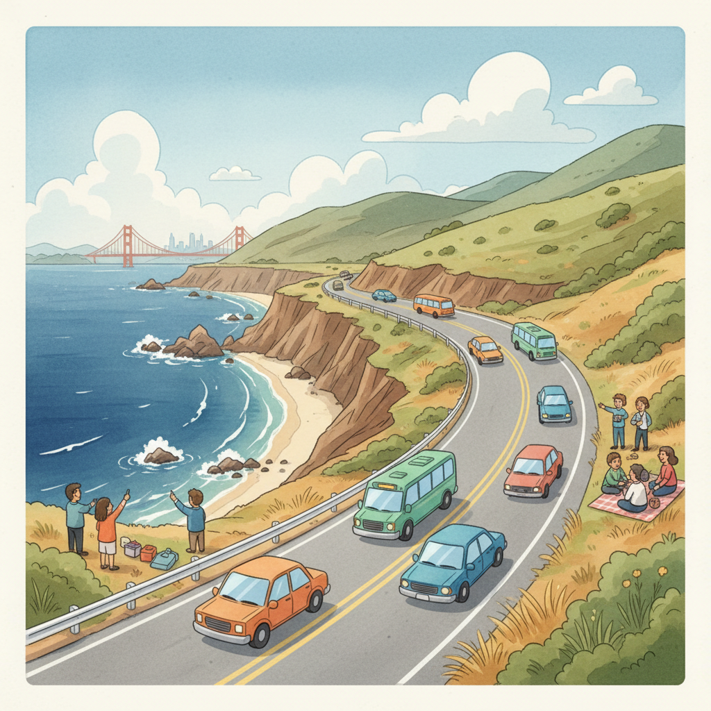 SF Coast Highway Gets New Safety Tech to Protect Drivers