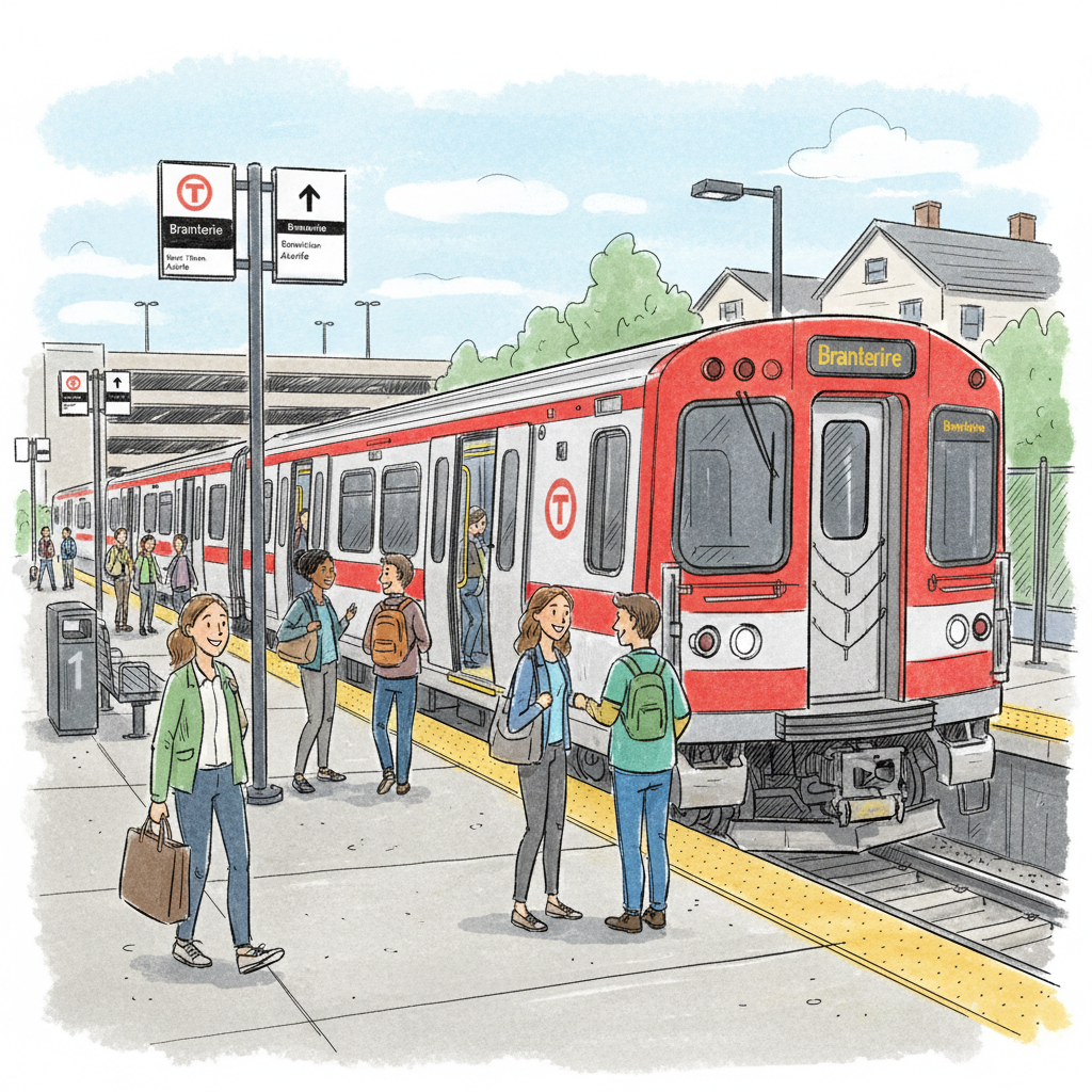 Boston Red Line Braintree Branch Back on Track
