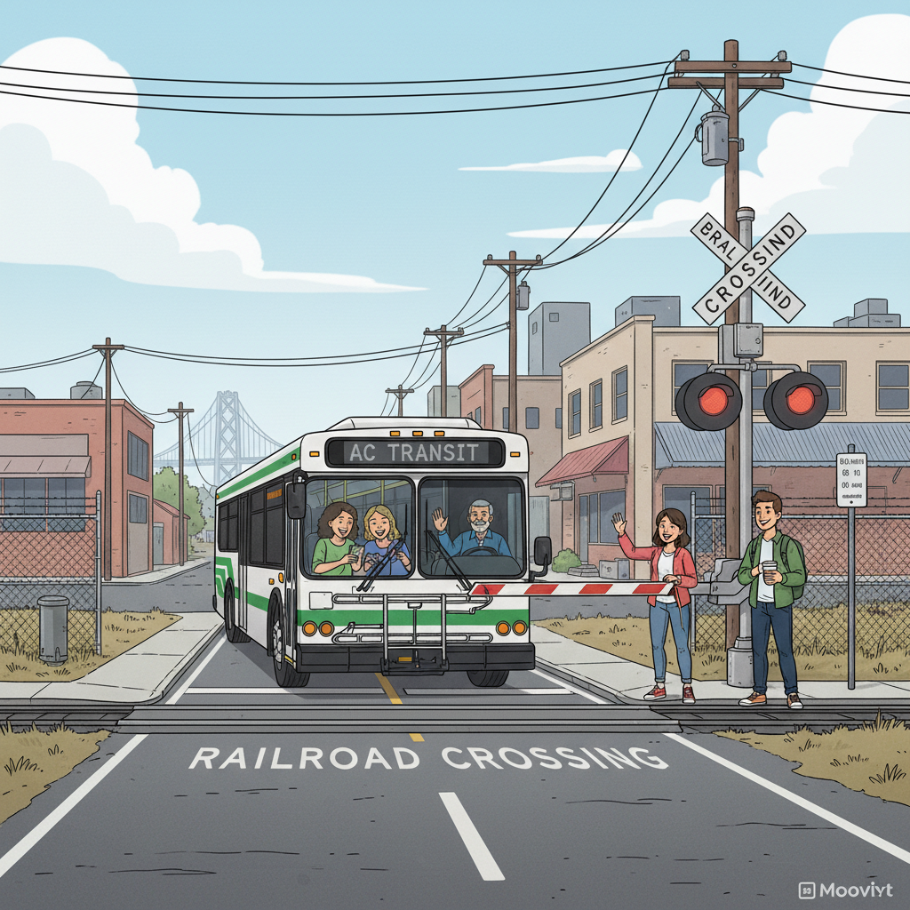 AC Transit Tackles Railroad Crossing Challenge