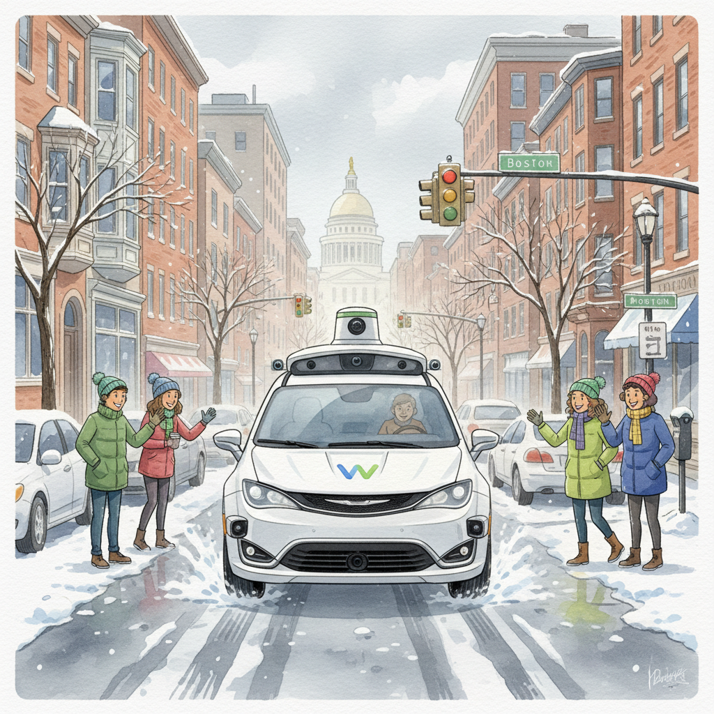 Boston Winter Tests Robotaxi Innovation