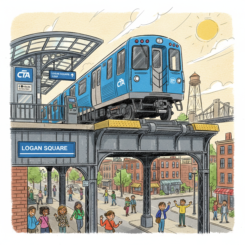 Chicago Blue Line Adapts Service for Track Work