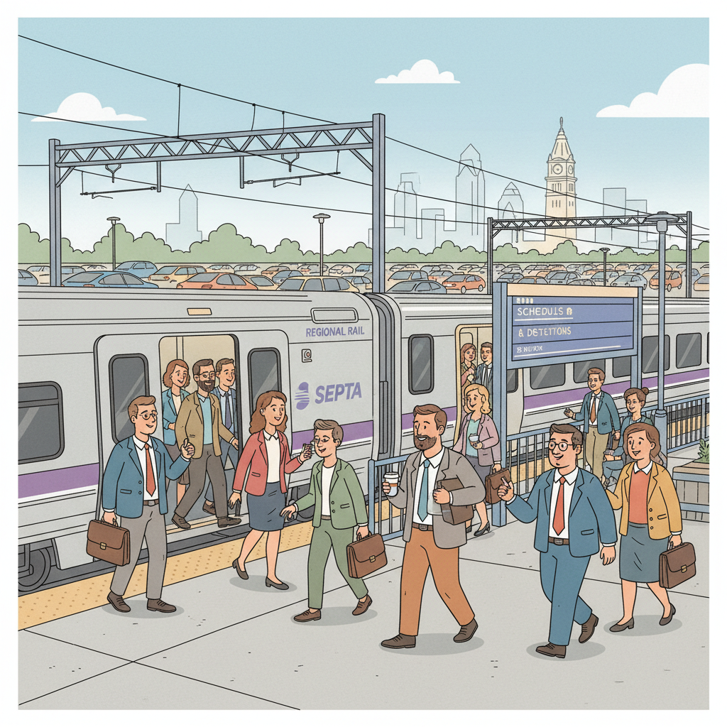 Philadelphia SEPTA Averts Cuts With Emergency Funding