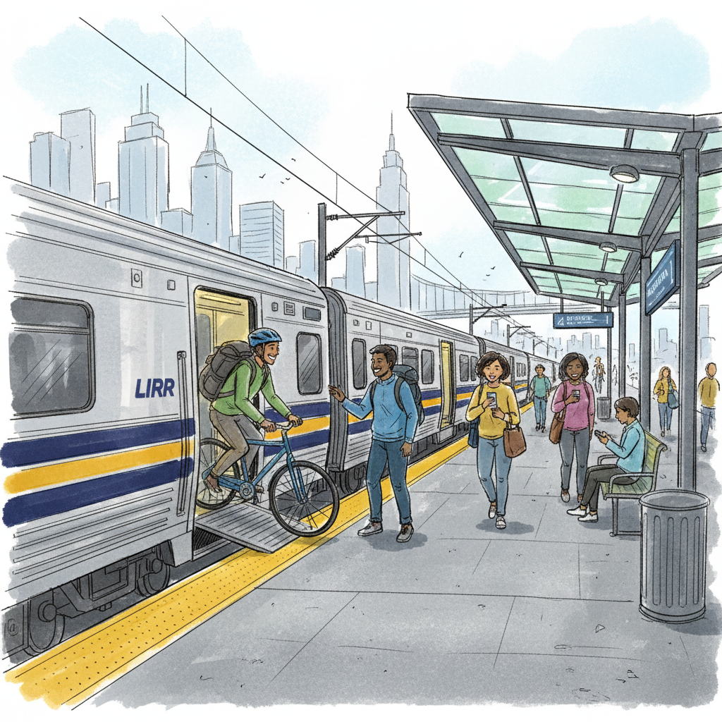 NYC LIRR Clarifies Bike Rules to Keep Riders Moving