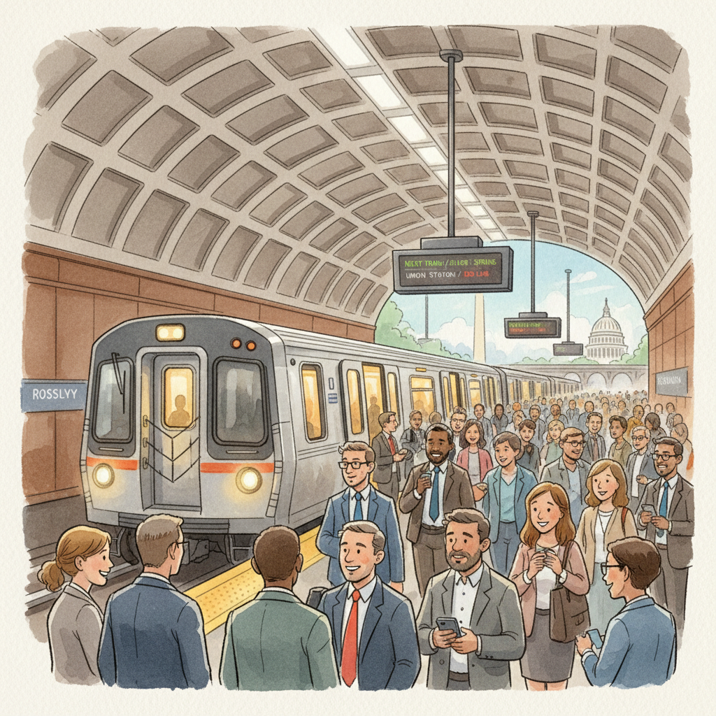 DC-Maryland-Virginia Metro Adapts Train Sizes