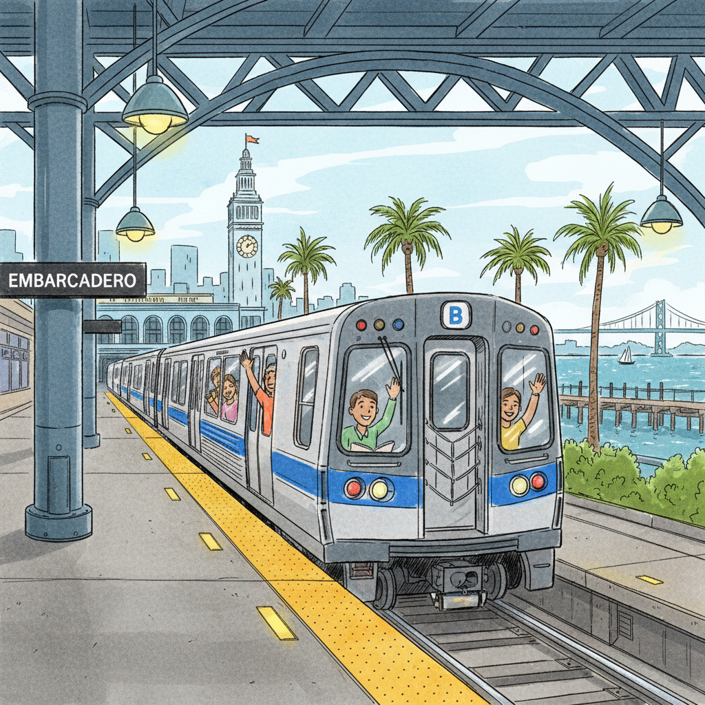 SF BART Adds Longer Trains for Fleet Week Crowds