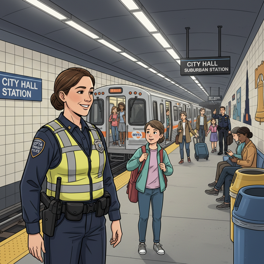 Philadelphia Honors Transit Police Keeping Riders Safe