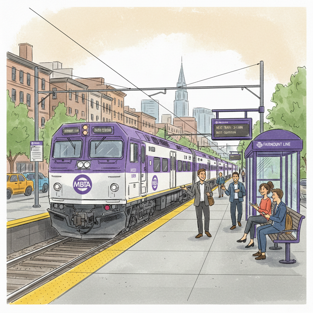 Boston's Fairmount Line Restores 30-Minute Service