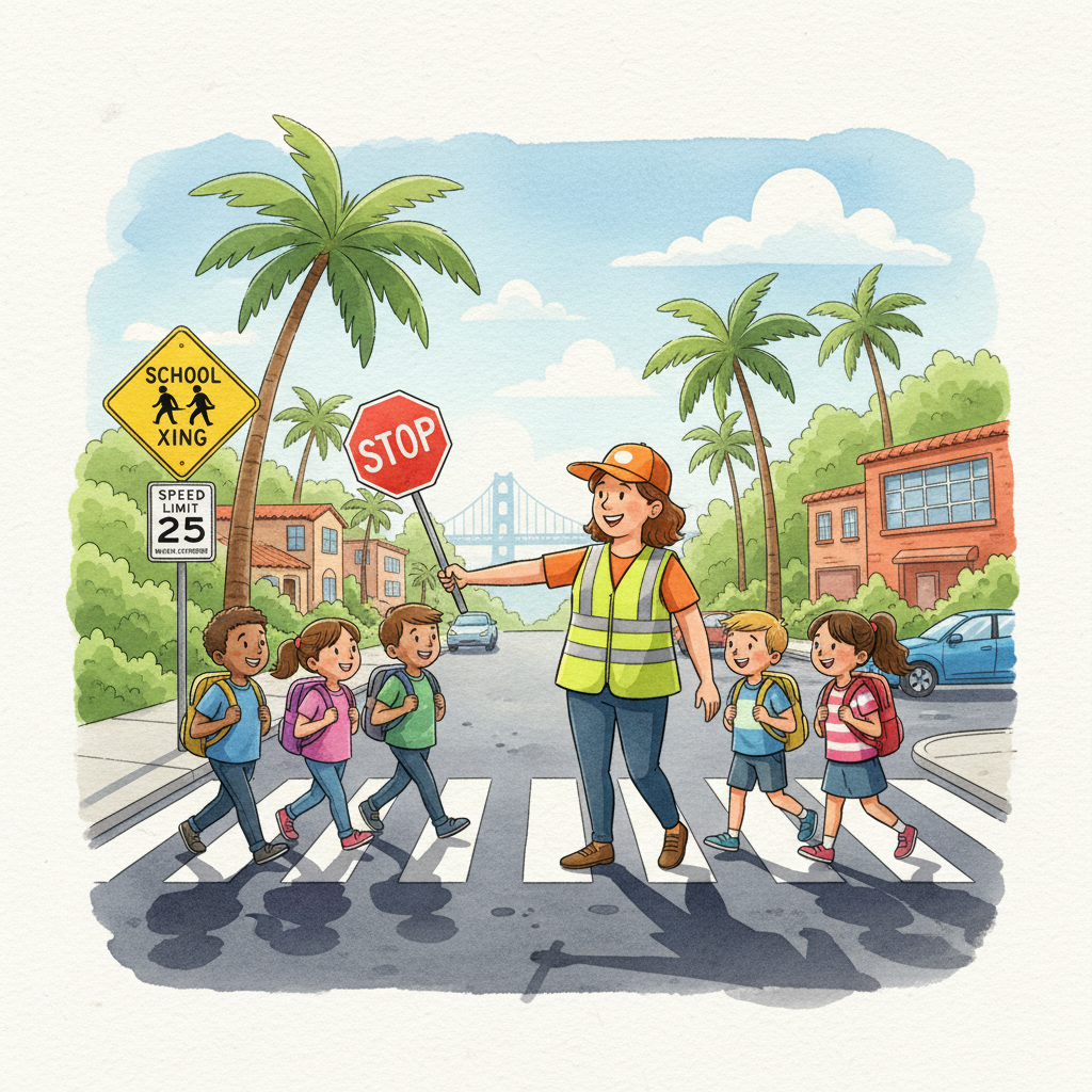 SF Expands School Crossing Guards to 85 Campuses