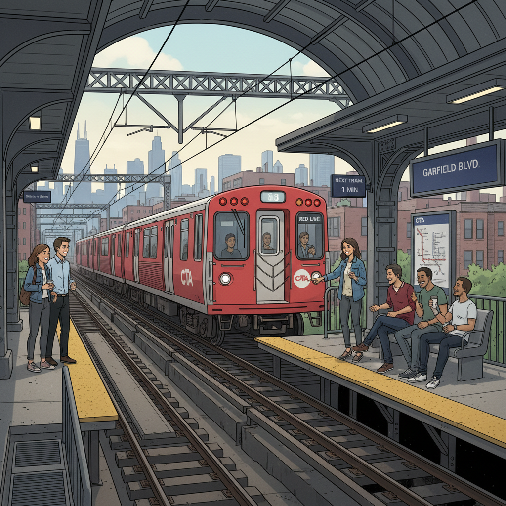 Chicago Red Line Adapts With Single-Track Solution