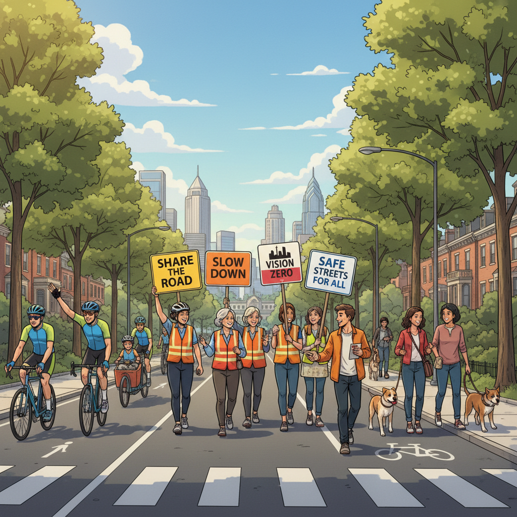 Philadelphia Advocates Push for Safer Park Streets