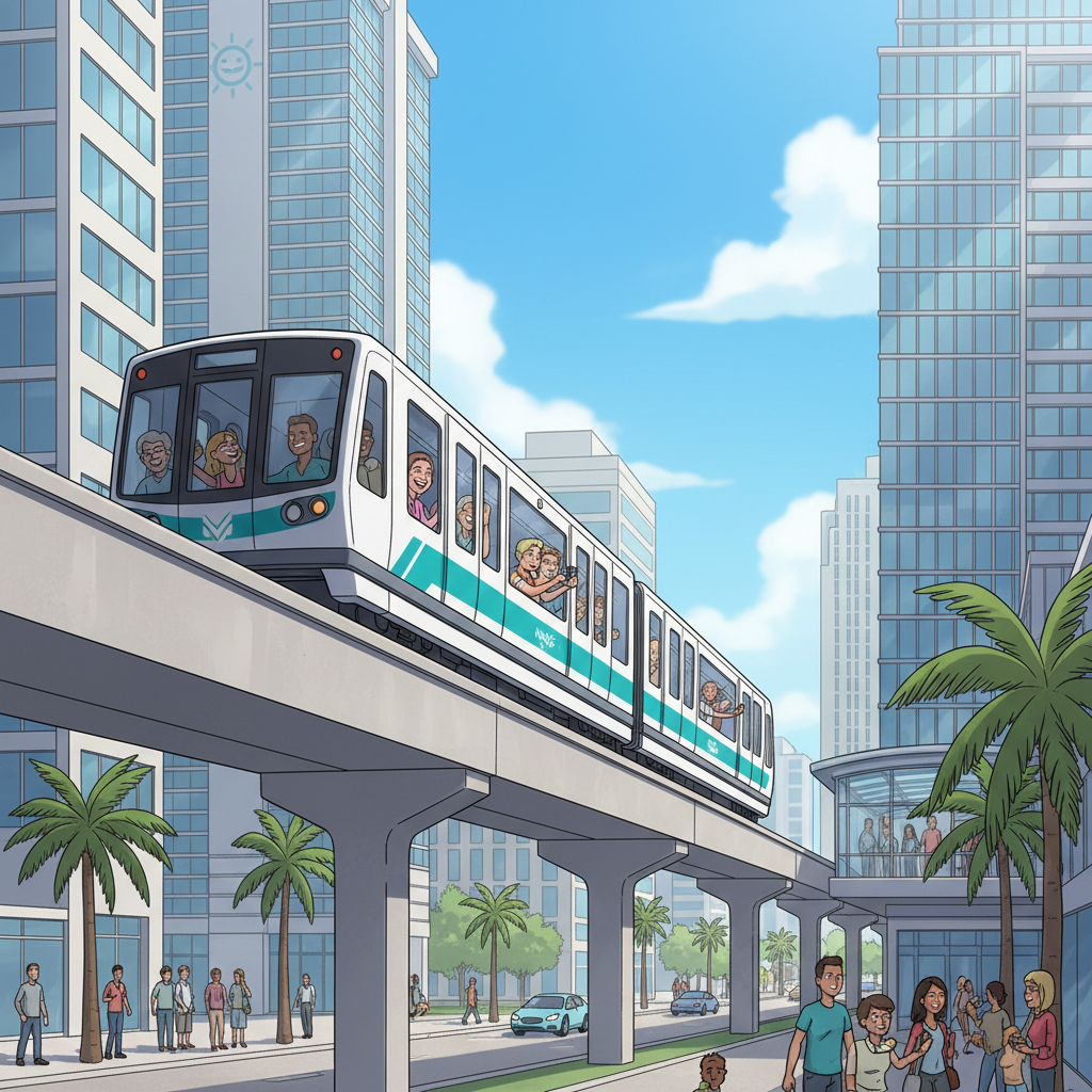 Greater Miami Metromover Adapts for Building Progress