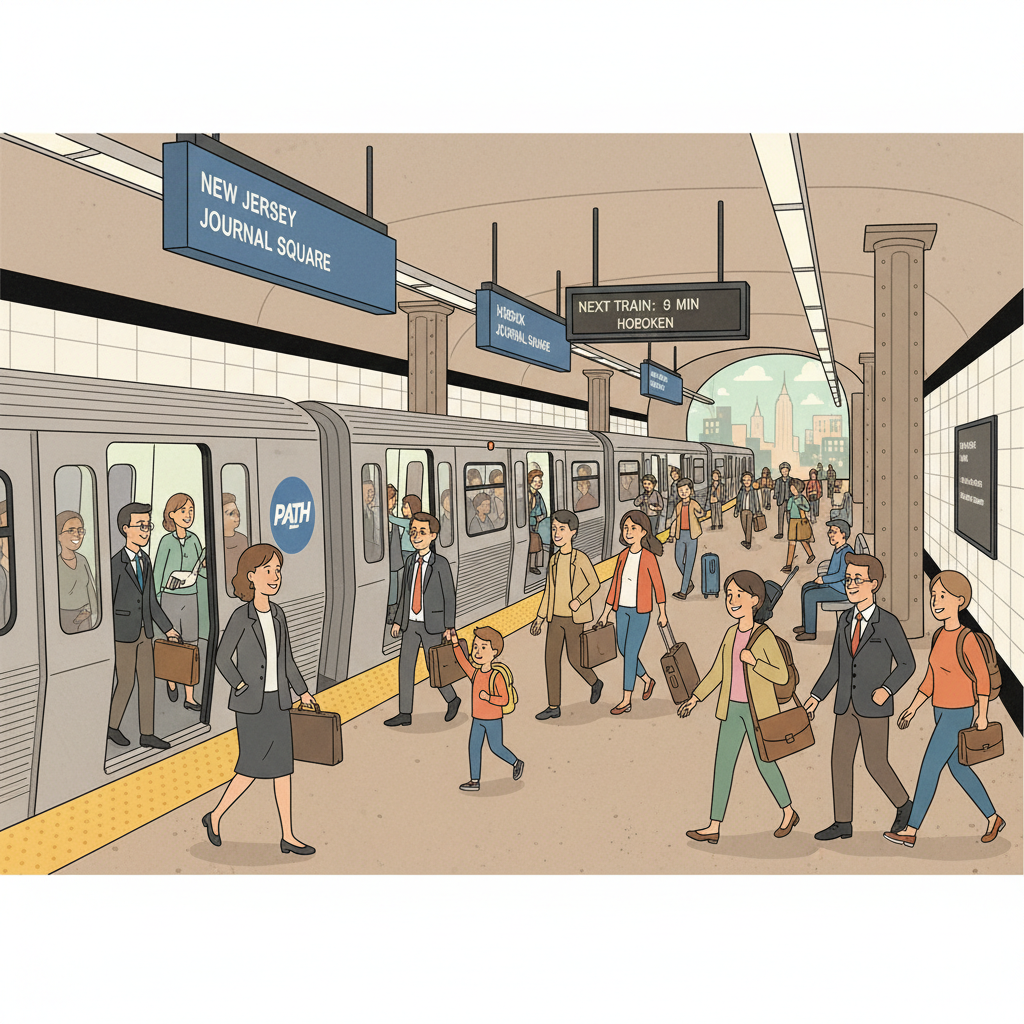 NYC PATH 14 St Adapts Service to Keep Riders Moving