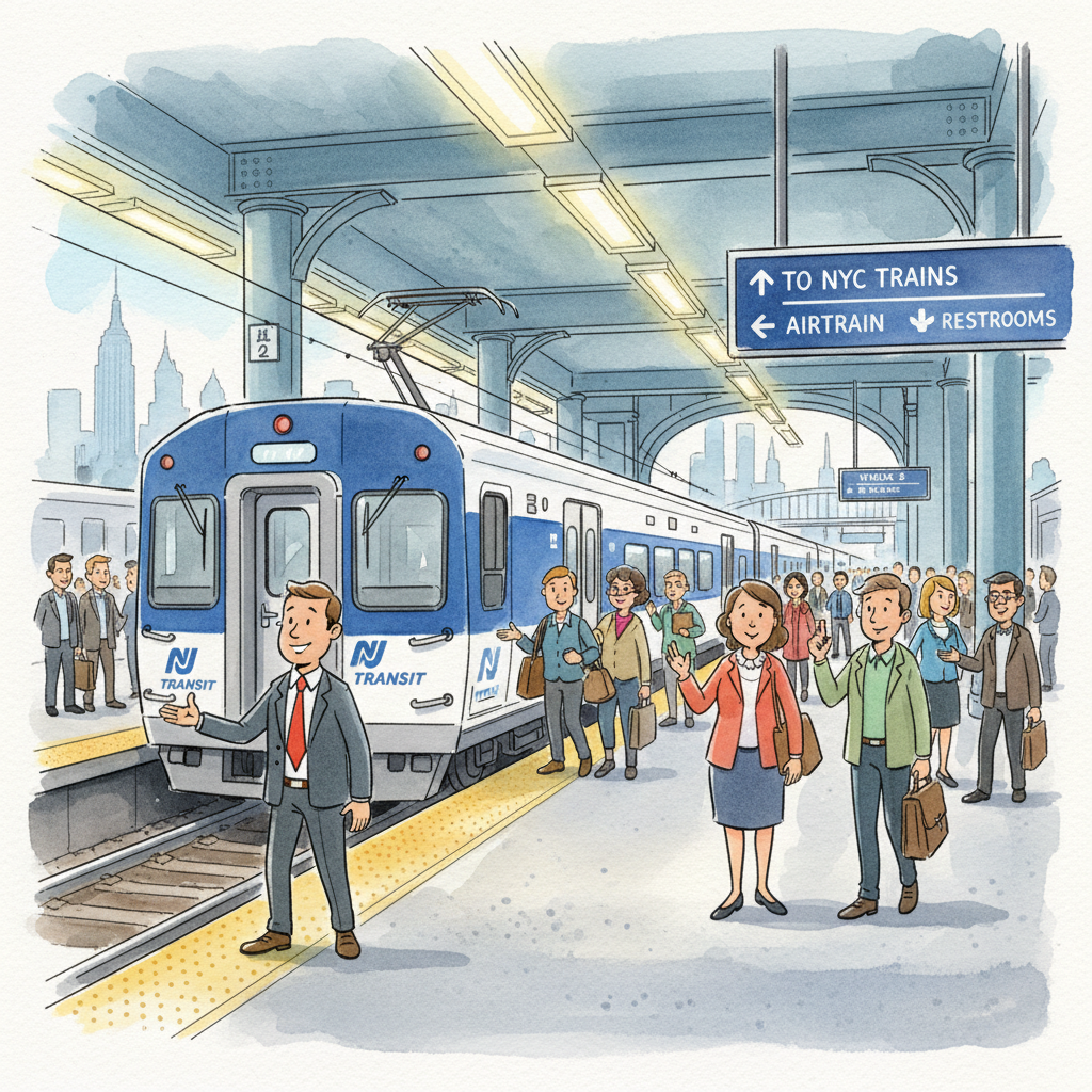 NJ TRANSIT Adds Maps to Help Riders Navigate 20 Stations