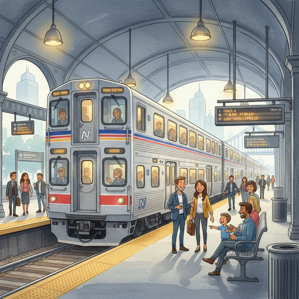 NYC-NJ Transit Service Restored at Newark Stations