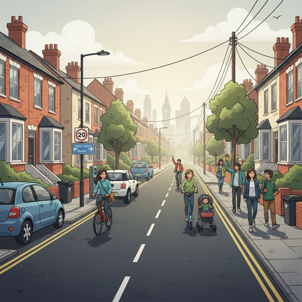 North West's Townsend Lane Adapts for Midday Work