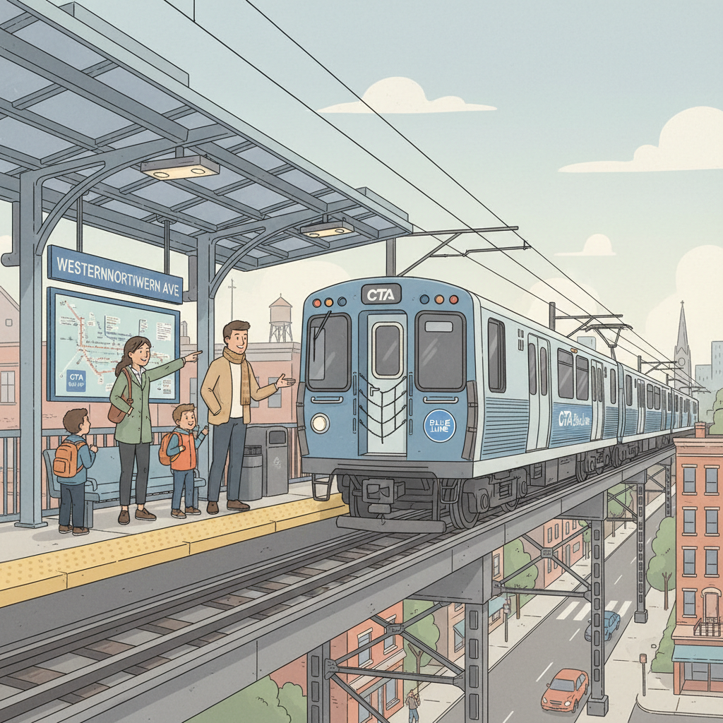 Chicago Blue Line Adapts With Single-Track Solution