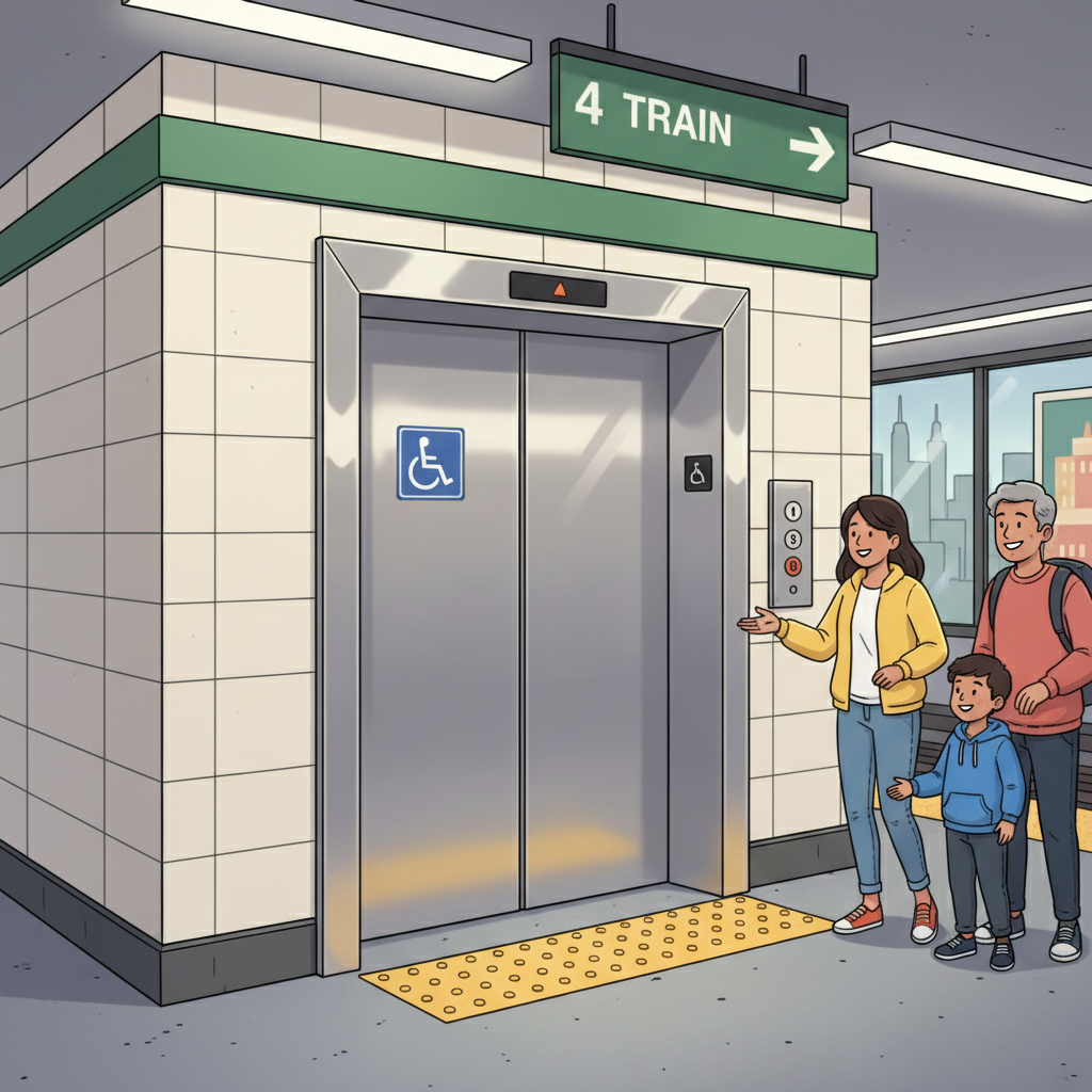 NYC Subway Adds Elevators, Expanding Access for All