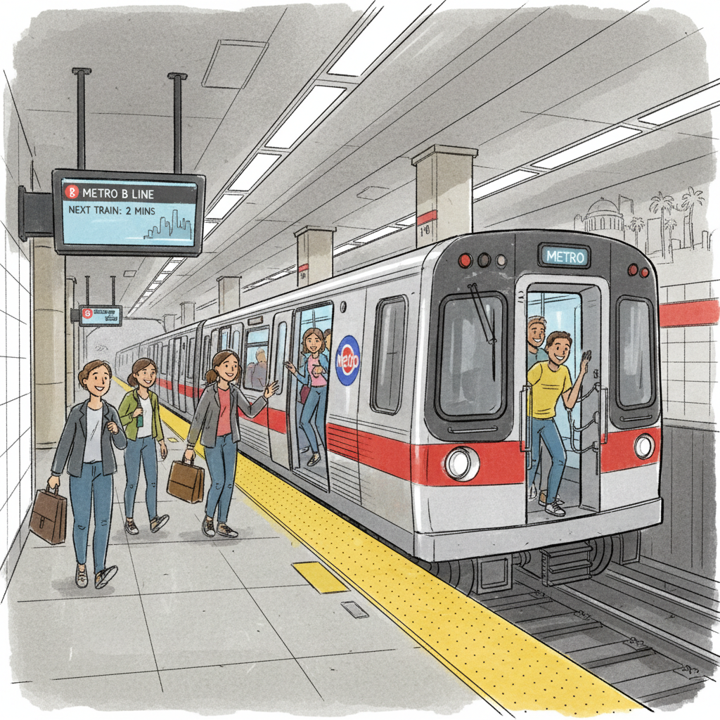 LA's B Line Subway Celebrates 33 Years of Progress