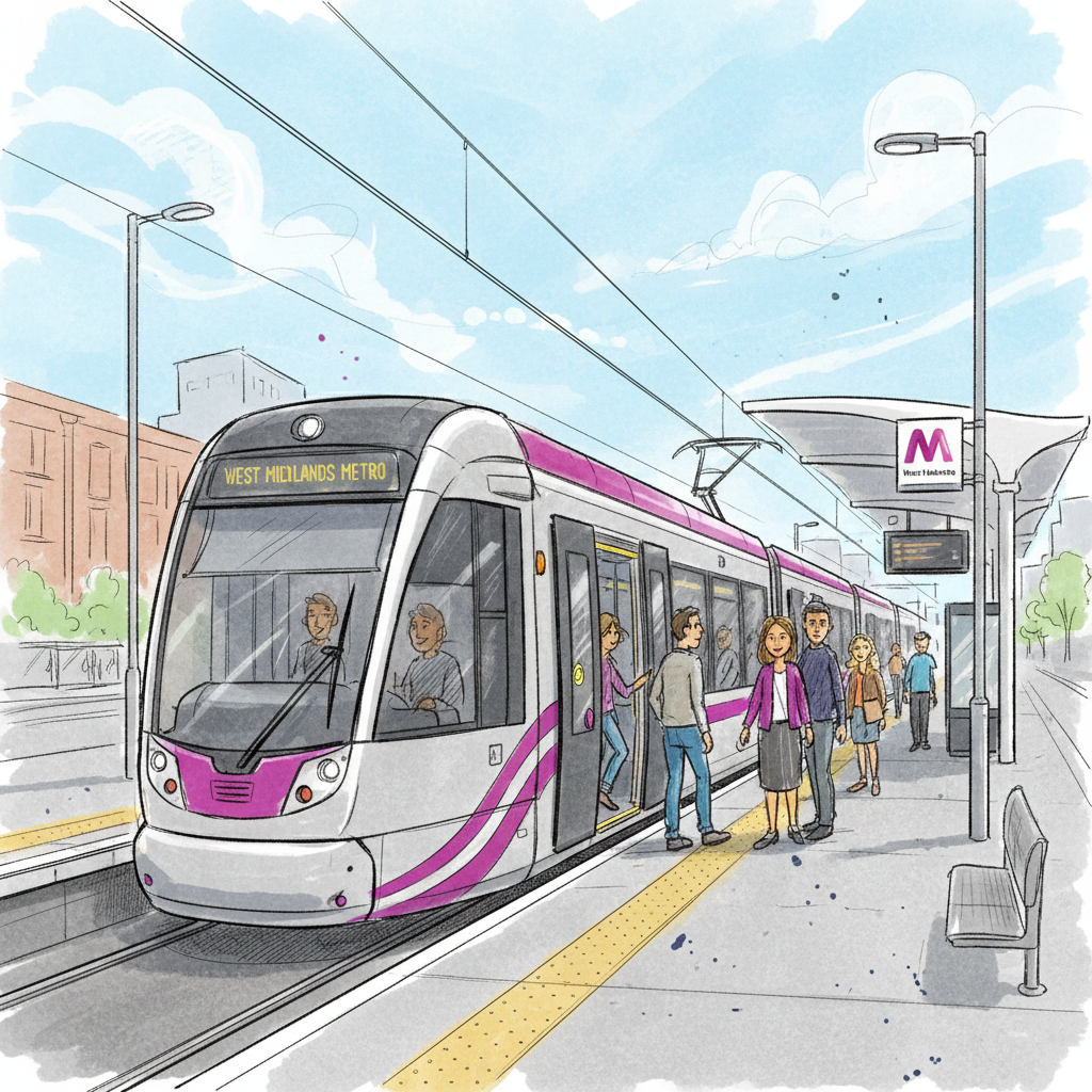 West Midlands Metro Keeps Cities Connected