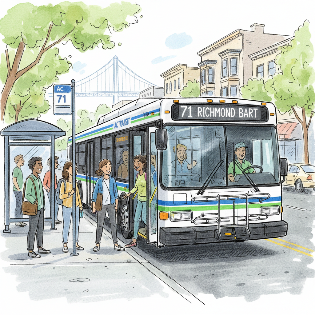 SF Line 71 Bus Back on Track After Richmond Incident