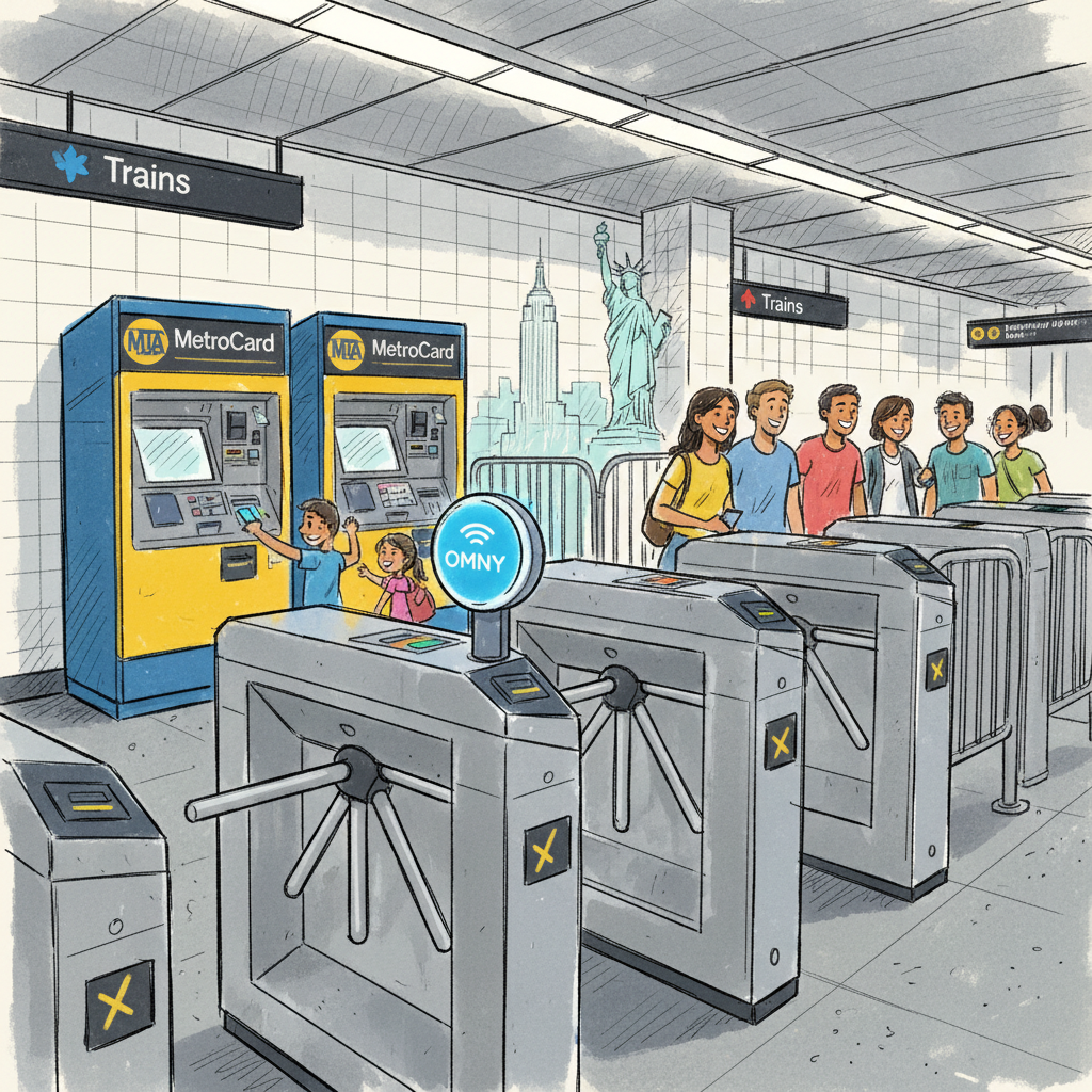 NYC Transit Goes Contactless as OMNY Replaces MetroCard