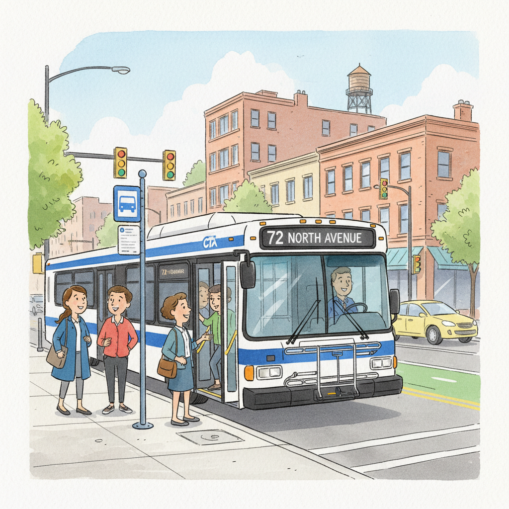 Chicago CTA Boosts Route 72 Service
