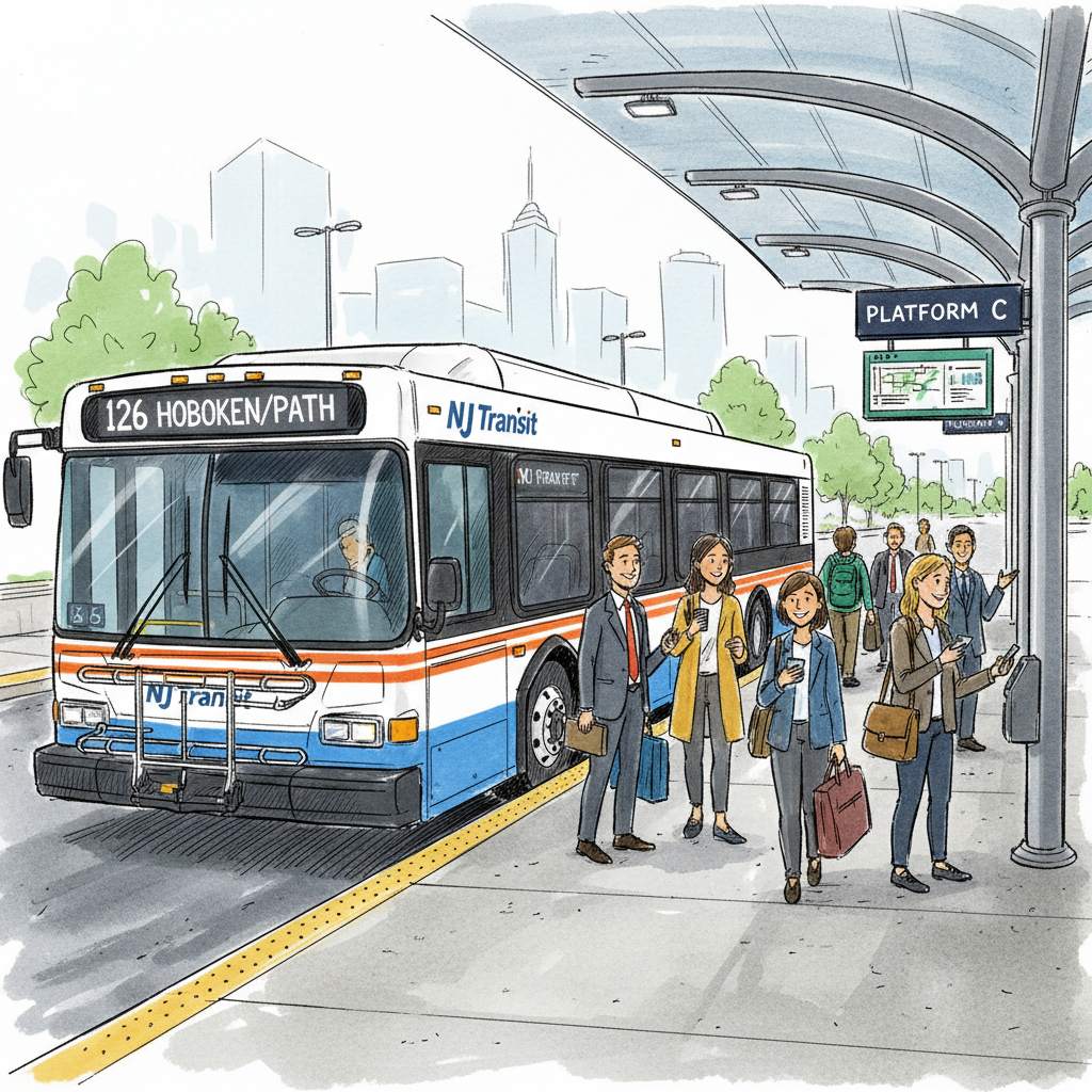 NYC-NJ Transit Syncs 6 Bus Routes With Trains
