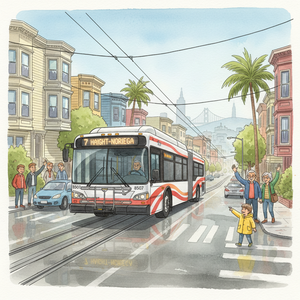 SF Route 7 Blockage Cleared, Service Restored