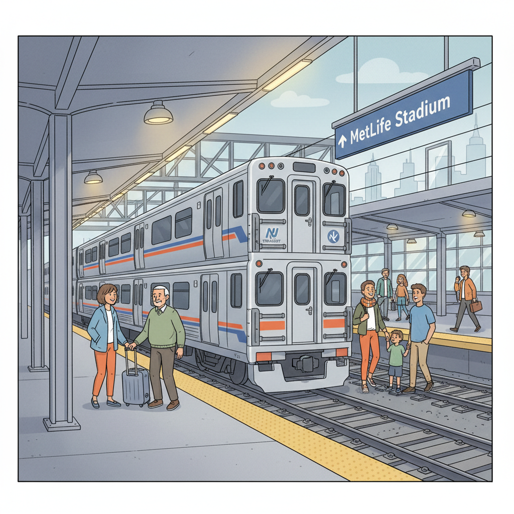 NYC Game-Day Trains Offer Stadium Access Solution