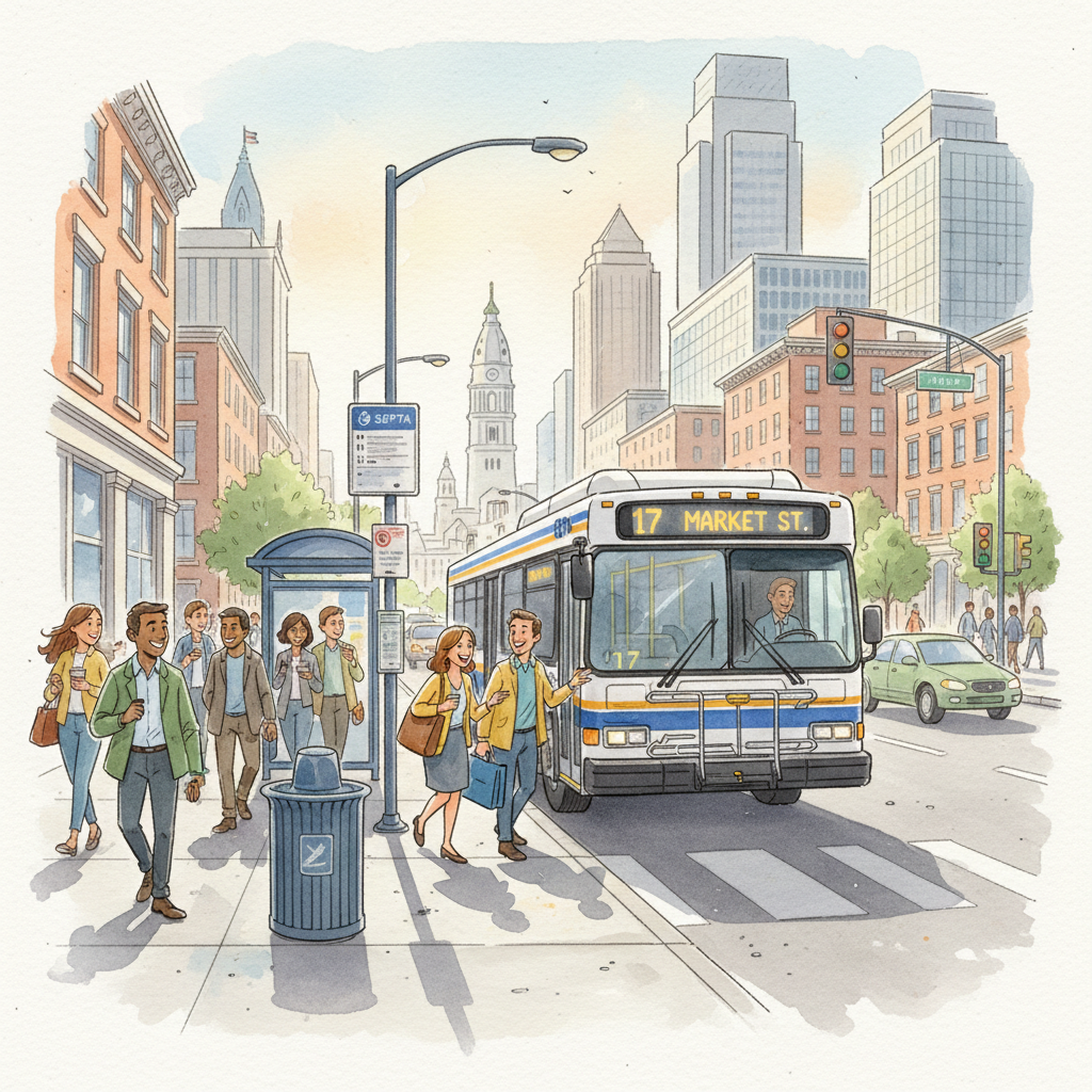 Philadelphia Transit Adapts to New Service Reality