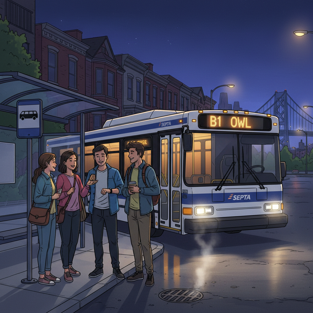 Philadelphia B1 OWL Service Resumes After Overnight Delays