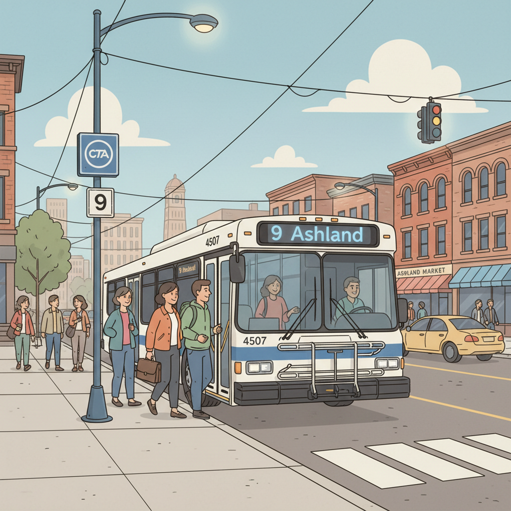 Chicago CTA Boosts Service on Key Ashland Route