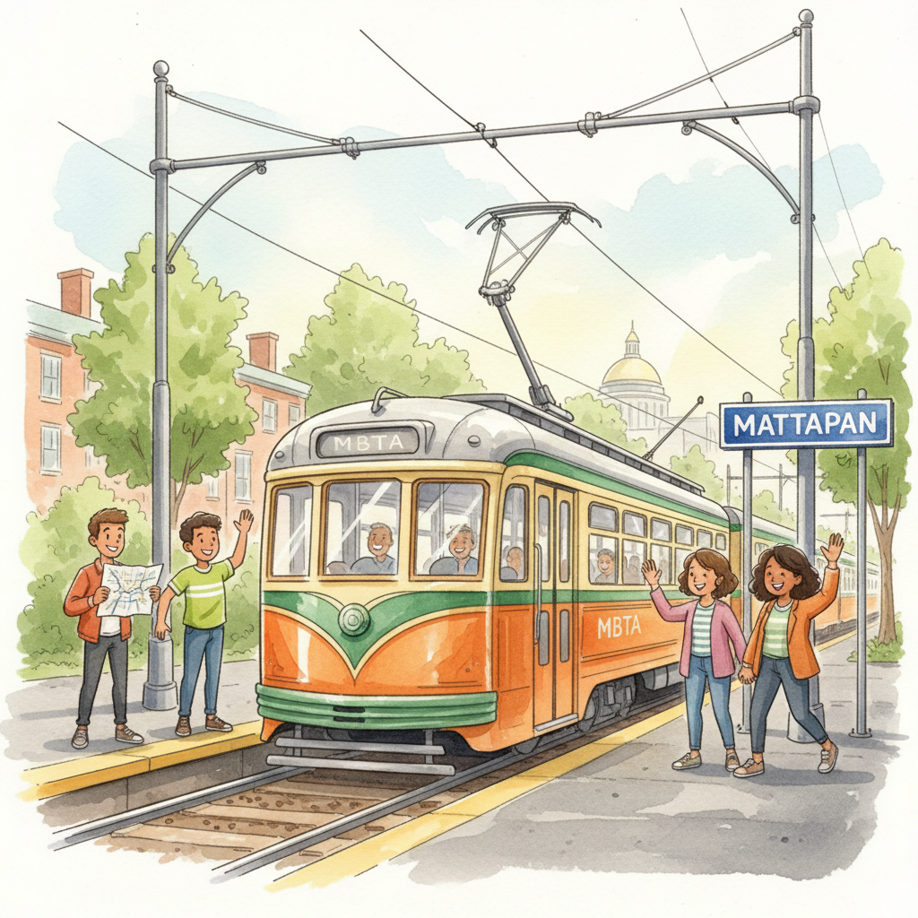 Boston's Historic Trolley Adapts After Wire Issue