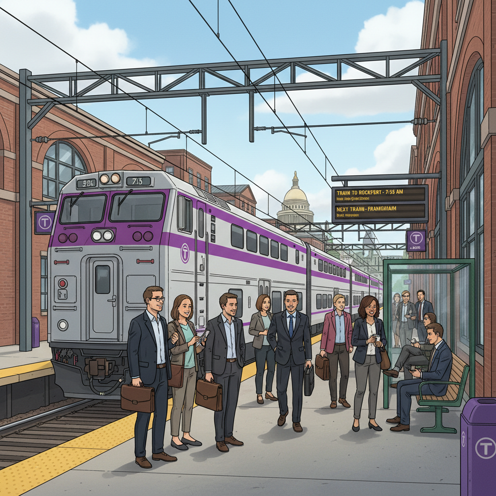 Boston Commuter Rail Info Center Reopens at 6am