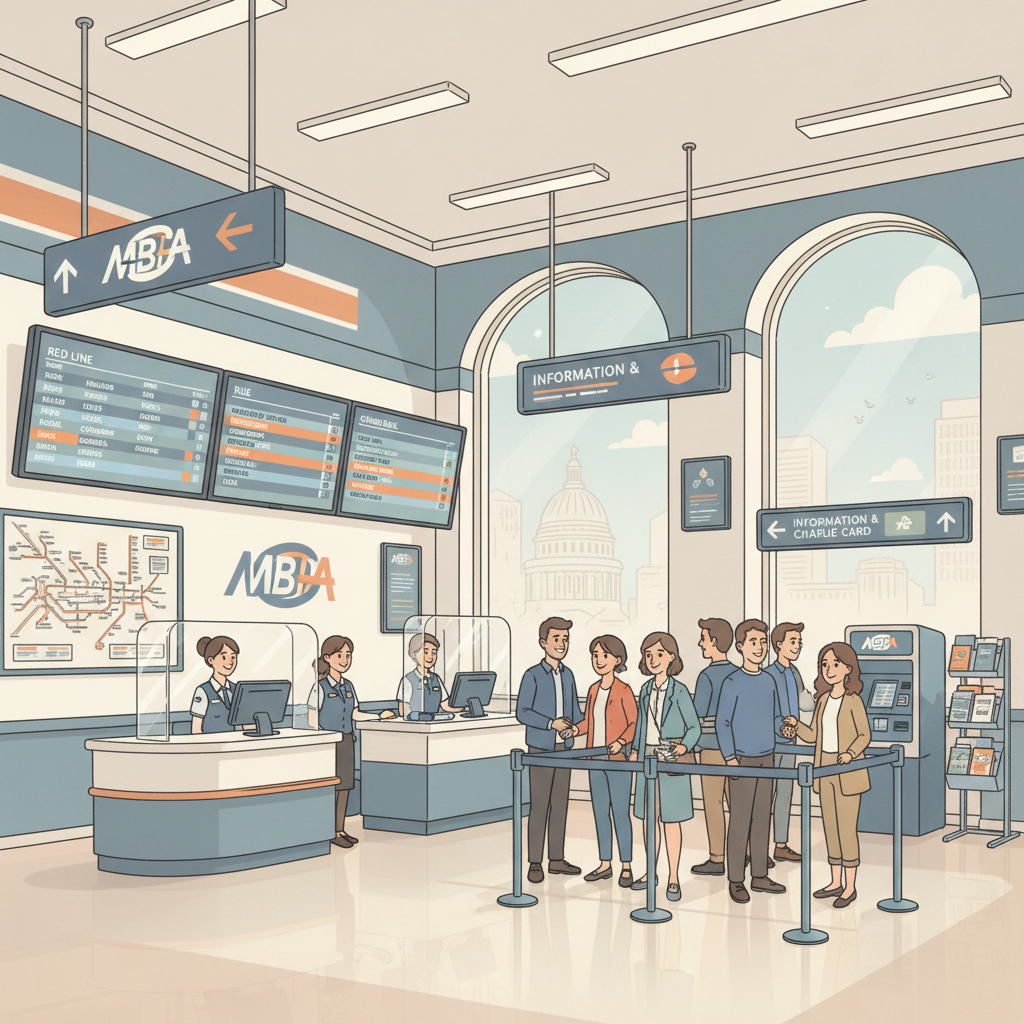 Boston Transit Center Welcomes Riders With Daily Greeting