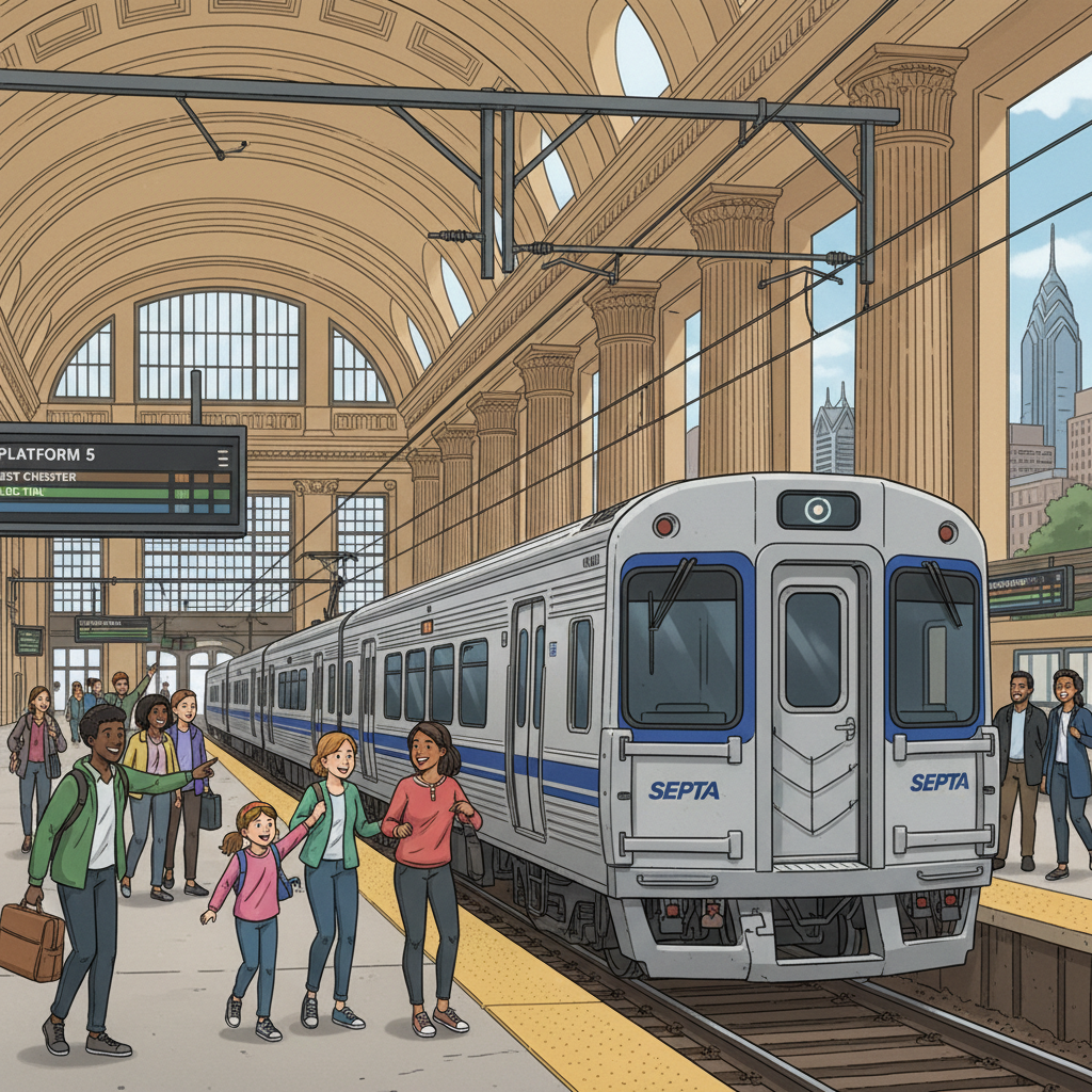 Philadelphia Wawa Line Adapts to 14-Minute Delay