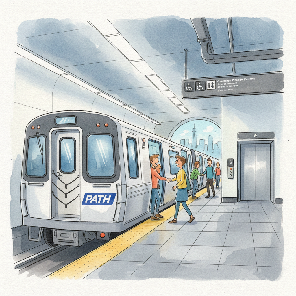 NYC PATH Works to Restore Exchange Place Access