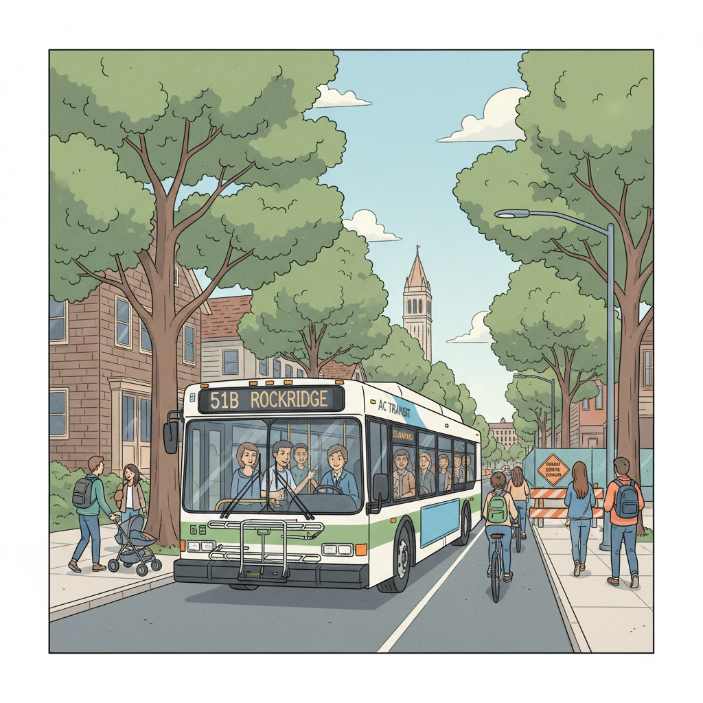 SF Bay Lines 52, F Adapt for Berkeley Construction