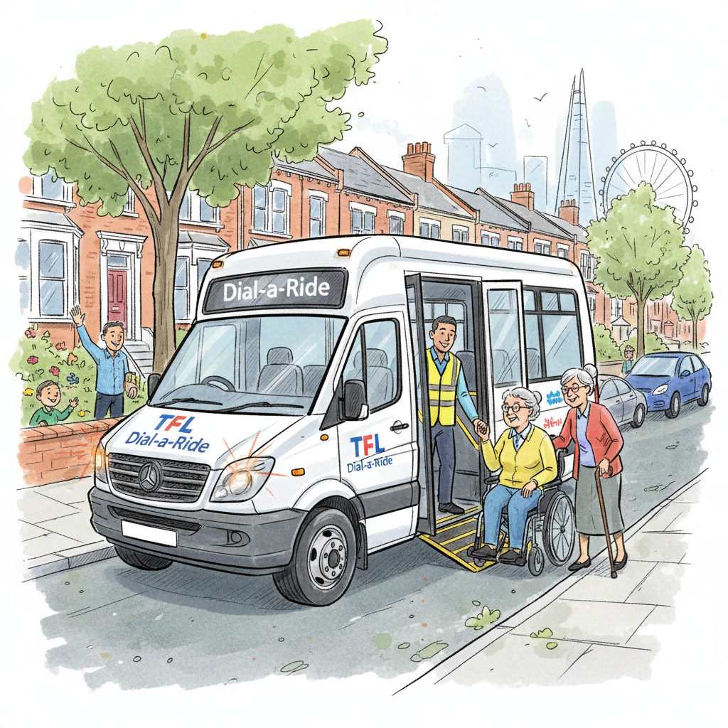 London Dial-a-Ride Adds Driver Notes for Better Access