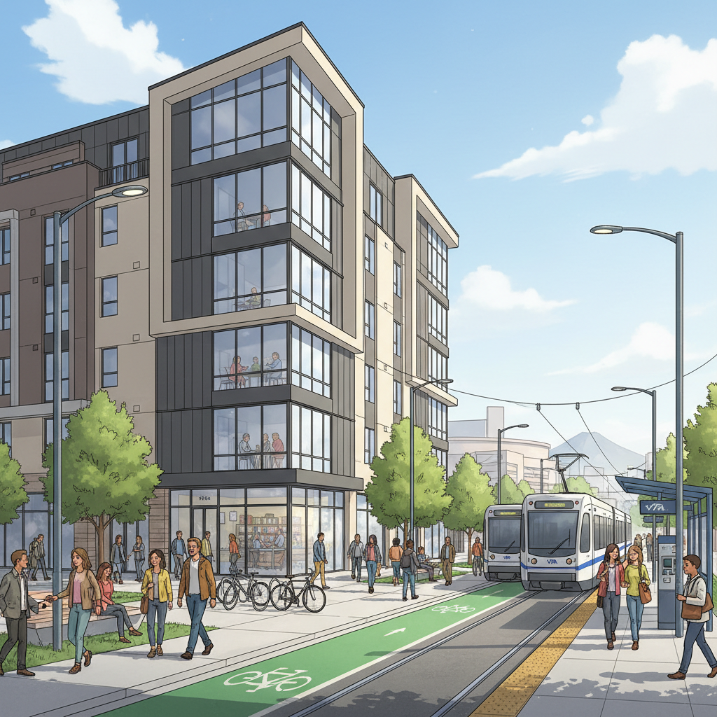 SF Bay Area VTA Wins State Funds for Transit Housing