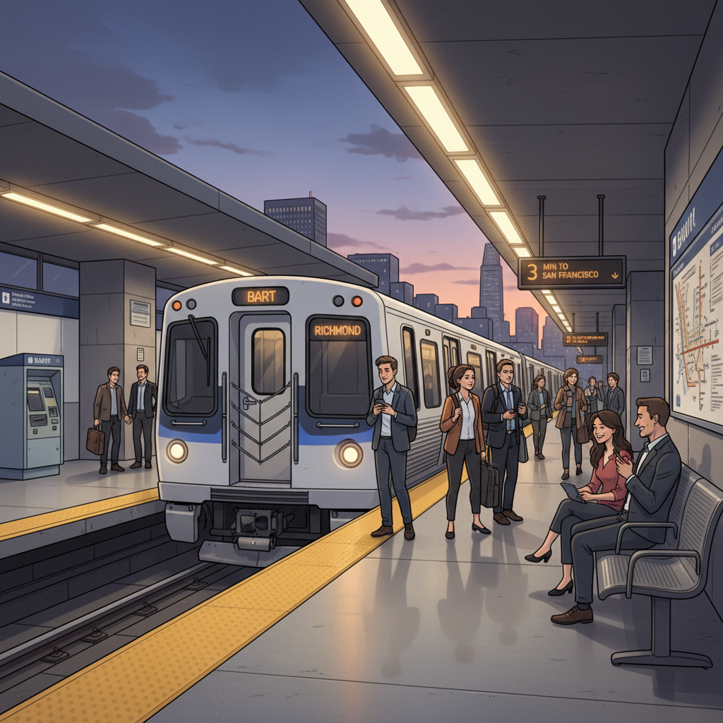 SF BART Adapts Service During Evening Commute