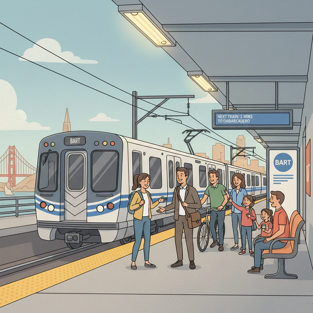 SF BART Cuts Transfer Waits to Speed Connections