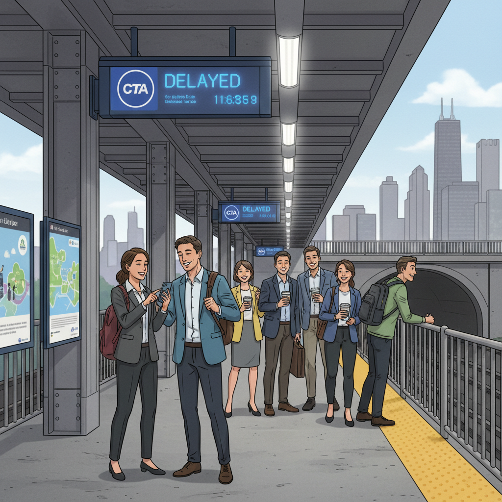 What Blue Line Delays Reveal About Chicago Transit