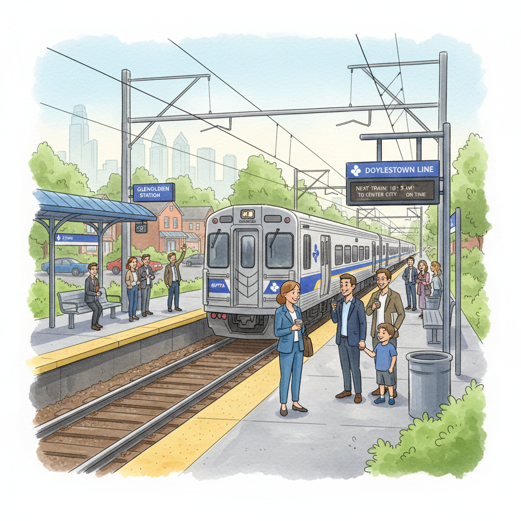 Philadelphia Rail Delay Shows Real-Time Updates Working